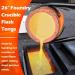 Foundry Crucible Flask Tongs for Metal Melting - Gold, Silver, Copper | Refinery Crucibles Casting Tool - Buy Online on SooperMarket.com