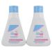Sebamed Children's Shampoo Ultra Mild No Tear Non Drying Formula pH 5.5 Dermatologist Recommended 8.5 Fluid Ounces ( 250 Milliliters) Bottles (Pack of 2)