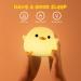 Unede LED Nachtlicht f r Kinder Dimmbares Kawaii Dodo Duck Nachttlicht aus Silikon USB Lampe f r Babyzimmer ideales Geschenk f r Kinder (Baby Benson) - Gelb - Buy Online on SooperMarket.com