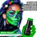 Go Ho Water Based Green Face Paint Stick (1.06 Oz) - Washable Cream Body Paint for Grinch Costume Makeup | Full-Coverage SFX Cosplay and Theater Makeup Stick - Halloween Essential - Buy Online on SooperMarket.com