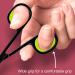 Stainless Steel Curved Nose Hair Scissors - Professional Trimming Tool for Ear, Nose, Eyebrows, Eyelashes - Rounded Safety Blades (Black) - Buy Online on SooperMarket.com