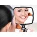 Xnicx Professional Hand Mirror - Barbers Shaving Salon Tool for Travel and Festivals - Compact Black Mirror with Handle - Buy Online on SooperMarket.com