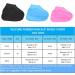 Foldable Waterproof Silicone Shoes Cover - Reusable Non-Slip Overshoes for Outdoor Rain and Snow - White, Size L - Buy Online on SooperMarket.com