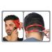 RevoHair & RevoNeck Haircut Tools - Hairline Shaping and Neck Hair Shaving Template Set For Perfect Lineup Edge Up - One Size Fits All Grooming Kit - Used W/Clippers or Trimmers - Barber Supplies