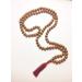 CMEI Sandalwood 108+1 8mm Tibetan Mala Necklace with Red Tassel for Meditation and Yoga - Buy Online on SooperMarket.com