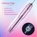 MelodyBetty Electric Nail Drill - Professional Acrylic Nail Machine for Gel & Acrylic Nails | Portable USB Nail File Efile Set with Iridescent Bits - Buy Online on SooperMarket.com