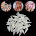 1200PCs Almond Shape Fake Nails - 12 Sizes Acrylic Nail Tips for Manicure & Nail Art - Clear & Natural Finish - Buy Online on SooperMarket.com