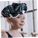 3-Piece FRCOLOR Double-Layer Satin Shower Cap Set for Women - Water-Proof, Breathable & Stylish Hair Protection - Buy Online on SooperMarket.com