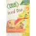 PEACH ICED TEA MIX by TRUE LEMON | Instant Powdered Drink Packets That Quench YOUR Thirst, Kit Includes 4 Boxes of Mouth Watering True Citrus PEACH (ICED TEA) 6 Count (Pack of 4)