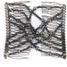 Salmue Hair Combs with Elastic by HairZing - Double Comb for Thick Hair - Magic Easy Beads - Stretchy Hairpin for Women & Girls - Black - Buy Online on SooperMarket.com