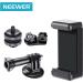 NEEWER Phone Holder & Hot Shoe Mount Kit for Action Cameras, GoPro, DJI OSMO, iPhone, Samsung - DSLR Camera & Ring Light Compatible - Buy Online on SooperMarket.com