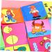 Buy iBasenice 12 Pcs Toy Cloth Book - Children's Animal Reading Material - Soft Safe & Engaging Baby Books - International Shipping Available! - Buy Online on SooperMarket.com