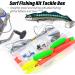 SEAOWL 78Pcs Saltwater Surf Fishing Kit - Pompano Rig Tackle Box with Hooks, Floats, Weights, Beads - Beach Gear Equipment - Buy Online on SooperMarket.com