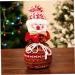 KOMBIUDA 1pc Snowman Storage Candy Bag Bags Kids Ornament Hanging Knitted Portable Christmas Adorable 1 count (Pack of 1) As Shown - Buy Online on SooperMarket.com