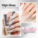 MIZHSE Gold & Silver Metallic Gel Nail Art - 3D Mirror Paint for Stunning French Designs | 7ML Soak Off Manicure Set - Buy Online on SooperMarket.com