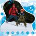 Sklon Ski and Snowboard Harness Trainer for Kids - Blue Frost | Teach Your Child Skiing and Snowboarding Fundamentals - Buy Online on SooperMarket.com
