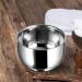 MagiDeal Stainless Steel Shaving Bowl - Unbreakable Double Layer Shaving Mug & Soap Cup for Men - Durable Gift for Husband - Buy Online on SooperMarket.com