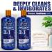 Men's 3-in-1 Body Wash Shampoo Conditioner Combo - Shower Gel for Body, Hair & Face - Paraben & Sulfate Free - 2 Pack - Buy Online on SooperMarket.com