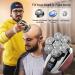 Homsor 7D Waterproof Head Shaver for Bald Men | Electric Shaver with Trimmer | Men's Grooming Kit - Buy Online on SooperMarket.com
