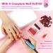 Saviland 60 PCS Dip Powder Nail Kit with Nail Drill | 30 Colors Dipping Powder Starter Kit for French Nail Art | Long-Lasting Formula | Keratin Infused | Manicure Set - Buy Online on SooperMarket.com