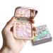 PINK GOLD Highlighter Makeup Palette - Shimmer Contour Powder for Brightening & Long-Lasting Illumination with Mirror - Cheek Highlighter Makeup - Buy Online on SooperMarket.com