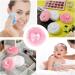4pcs Large Fluffy Plush Body Puff Set | Ultra Soft & Washable Powder Puffs for Face and Body - Buy Online on SooperMarket.com