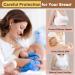 Lictin Breast Shells 2PCS Milk Collector Set | Silicone Nursing Cups for Breastfeeding | Includes 20 Breast Milk Storage Bags | Reusable and Leakproof - Buy Online on SooperMarket.com