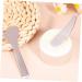 2-Piece Stainless Steel Spatula Set for Cosmetics - Ideal for Eye Cream Face Masks & Lotions - Buy Online on SooperMarket.com