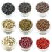 KOCONI 1000Pcs Nano Rings Silicone Lined 3mm Hair Extension Beads Micro Beads Silicone Lined Nano Beads Silicone Lined Nano Rings #15 Burgundy Nano Silicone 1000 PCS #15 Burgundy