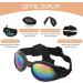 Dog Goggles Dog Sunglasses Adjustable Strap for Waterproof Windproof UV Protection Sunglasses for Dog for Go out Travel Skiing Swim (Black) - Buy Online on SooperMarket.com