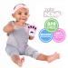 BabyNoms Teething Mitten - Original Safe Silicone Teething Paw for Self-Soothing Relief | Pink Teether - Buy Online on SooperMarket.com