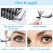 40 Roots Faux Mink Lash Clusters - 0.07D Curl, 16mm | DIY Reusable Natural Look - Buy Online on SooperMarket.com