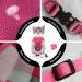 FEimaX Escape Proof Cat Harness and Leash Set - Adjustable Soft Mesh Vest for Outdoor Walking - Reflective Small Dog Cat Harness in Rose Pink - Size S (Chest Girth 10'' - 12'') - Buy Online on SooperMarket.com