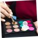 Baluue Eye Shadow Plate Pressed Powder Stamper Mini Eyeshadow Press Tool Eyeshadow Tool Transparent Acrylic 3.00X1.85X1.85CM Transparent - Buy Online on SooperMarket.com