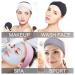 Adonop Spa Headband 9 Pack - Soft Adjustable Towel Set for Makeup and Skincare - Black/White/Gray - Buy Online on SooperMarket.com