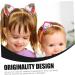Vaguelly 4 Pairs Cat Ears Hair Barrette Hair Clips Animals Ears Hair Barrette Hair Accessories Girl Headdress Cat Ears Cat Ears Hairpins Cat Ears Hairpins - Buy Online on SooperMarket.com