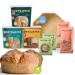 Baking bread baking mixture bread mixture package bread (3 x 400g) - including baking pan doughing & toppings - of course vegan with spelled & whole grain