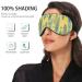 Haskirky Light Blocking Eye Mask for Adults - Breathable & Adjustable Sleep Mask for Travel, Yoga, Meditation - Cartoon Fish Design - Buy Online on SooperMarket.com