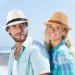 Ultrafun 3 Pack Straw Fedora Hat for Men Women - Classic Gangster Trilby Panama Sun Hat Set - Buy Online on SooperMarket.com