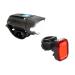 NiteRider Swift 500 Front Bike Light Vmax+ 150 Rear Bike Light Combo Pack- USB Rechargeable Bicycle Headlight LED Front Light Easy to Install Water Resistant Road Commuting Cycling Safety Flashlight