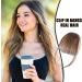 Lesunbak Clip in Bangs Real Hair French Bangs Clip on Fake Bangs Fringe Natural Color Fringe Hairpieces Stylish Neat Bangs Hair Extension for Girls Women brown - Buy Online on SooperMarket.com