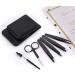 6-Piece YZWW Tweezer Set - Stainless Steel Tweezers for Precision Plucking, Curved Scissors, Brow Brush - Daily Beauty Tool for Eyebrows & Facial Hair - Buy Online on SooperMarket.com