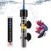 FREESEA Aquarium Fish Tank Heater: 25W 50W 100W 300W Submersible Heaters - Adjustable Thermostat for Under 75 Gallon Betta | Turtle 25 Watt