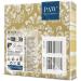 PAW 3-Layer Napkins (33x33 cm) - 20 Colorful Paper Napkins for Weddings Communions and Special Celebrations | Beautiful Moments with Gold Ornamentation - Buy Online on SooperMarket.com
