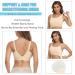 Hands-Free Pumping Bra - Adjustable Medium Beige Nursing Bra for Breast Pumping - Buy Online on SooperMarket.com
