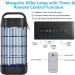 EUQQU 18W UV Insect Mosquito Lamp - Electric Fly Trap with Remote Timer IPX4 - Effective Indoor Pest Defense for 80 m  - Buy Online on SooperMarket.com