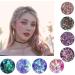 Yitla 8 Color Face Glitter Set for Festivals & Parties - Cosmetic Glitter for Body, Cheeks & Hair with Fix Gel & Brush - Buy Online on SooperMarket.com