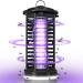 Meoligram insect destroyer electrical 2 in 1 insect trap mosquito trap UV 4200V mosquito lamp with LED light tasteless and quiet fly trap electrically fly catcher for inside and outside
