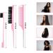 6 Pcs Wig Kit for Lace Front Wigs for Beginners Cosplay Women Girls 113g Edge Control Wax Pomade Styling Gel 15g Hair Wax Stick Bristle Brush Rat Tail Comb Edge Brush Elastic Wig Band - Pink - Buy Online on SooperMarket.com
