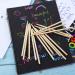 100 Pack SATINIOR Heavy Duty Wood Stylus Tools for Scratch Art - Wooden Scratch Art Sticks - Buy Online on SooperMarket.com